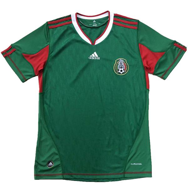 Mexico home retro jersey vintage soccer match men's first sportswear football shirt 2010 